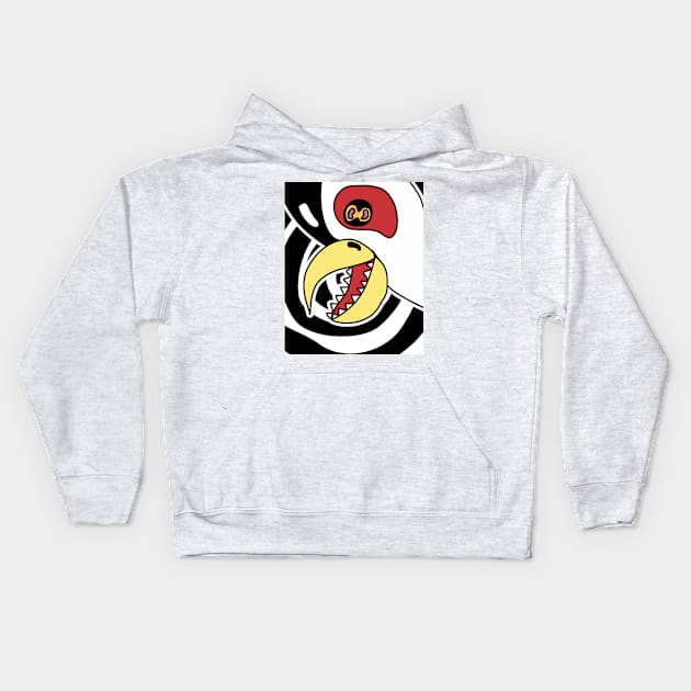 Murdered Penguin Seeking Vengeance Kids Hoodie by sadpanda